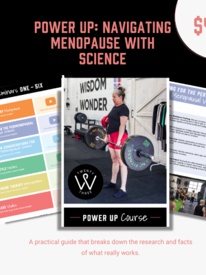 Power Up: Navigating Menopause with Science and Wellness